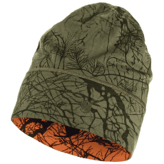 Čepice Fjällräven Lappland Beanie Green Camo-Orange Multi Camo
