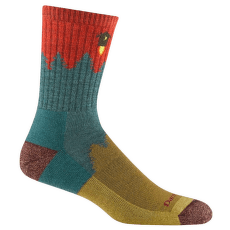 Ponožky Darn Tough Number 2 Micro Crew Midweight With Cushion TEAL