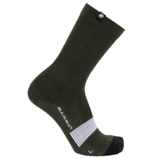 Ponožky Mammut ALL-MOUNTAIN TARGETED CUSHION MERINO CREW SOCKS dark marsh-white