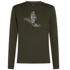 Triko dlouhý rukáv Icebreaker Merino 200 Oasis LS Crewe Men DK LODEN