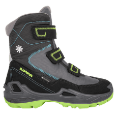 Boty Lowa Milo GTX HI Kids schwarz/türkis