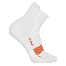Ponožky Mammut All-Mountain Targeted Cushion Quarter Socks 00724 white-tangerine