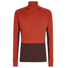 Triko dlouhý rukáv Icebreaker Merino 260 ZoneKnit™ LS Half Zip Men JAVA/AGATE/CB