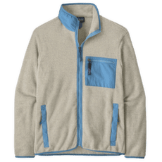 Mikina Patagonia Synch Jacket Men Oatmeal Heather w/Shore Blue