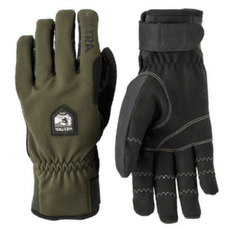 Rukavice Hestra Ergo Grip Wool Touring - 5 finger Dark forest / Black