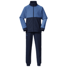 Mikina Bergans Smadol V5 LongZip Kids Set Navy Blue/Riviera Blue