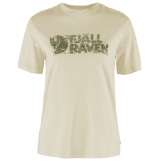 Triko krátký rukáv Fjällräven Lush Logo T-Shirt Women Chalk White