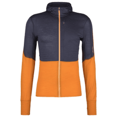 Triko dlouhý rukáv Icebreaker Merino 200 RealFleece™ Descender LS Zip Hoodie Men GRAPHITE/RAY/FELDSAR/CB