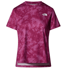 Triko krátký rukáv The North Face FLEX S/S TEE REG AOP women 85N CYBER BERRY WATERFALL PRINT