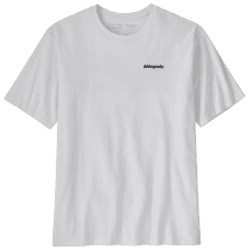 Triko krátký rukáv Patagonia P-6 Logo Responsibili Tee Men White