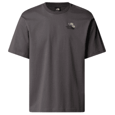 Triko krátký rukáv The North Face FLOWER DOME RELAXED S/S TEE-GRAPHIC ANTHRACITE GREY