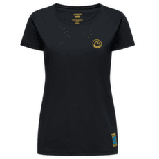 Triko krátký rukáv La Sportiva CLIMBING ON THE MOON T-Shirt Women Black/Yellow