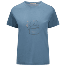 Triko krátký rukáv Aclima LightWool 140 Classic Tee Kettle Women Blue Fusion