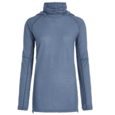 Mikina Icebreaker Merino 400 RealFleece™ Grid Blackridge Hooded Pullover Women DAWN