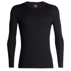 Triko dlouhý rukáv Icebreaker Oasis LS Crewe Men (104365) Black001