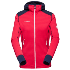 Mikina Mammut Taiss Light ML Hooded Jacket Women azalea-marine