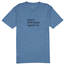 Triko krátký rukáv Mons Royale Zephyr Merino Cool T-Shirt Men Steel Blue