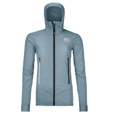 Bunda Ortovox SWISSWOOL COL BECCHEI HYBRID JACKET WOMEN 87301 glacier grey