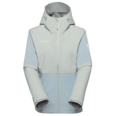 Bunda Mammut Linard Guide HS Hooded Jacket Women nebla-silver sage