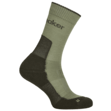 Ponožky Icebreaker Merino Hike+ Light Crew Women LICHEN/DK LODEN