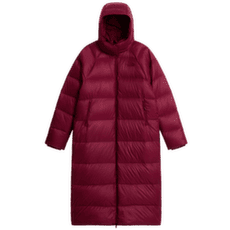 Kabát The North Face HYDRENALITE CITY LONG DOWN HOODED PARK Women MVO BURGUNDY CRUSH