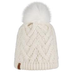 Čepice Buff KNITTED & FLEECE BAND HAT CARYN CARYN WHITE