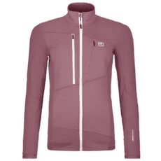 Bunda Ortovox FLEECE GRID JACKET WOMEN 35401 Dusk Rose