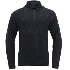 Pulover (3/4 Zapínání) Devold Nansen Sweater Zip Neck Men 280A DARK BLUE MELANGE
