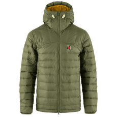 Bunda Fjällräven Expedition Pack Down Hoodie Men Green-Mustard Yellow