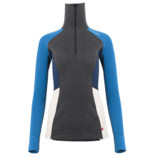 Triko dlouhý rukáv Aclima WarmWool Polo Women Marengo/Corsai /Beige Mel./NavyBlazer