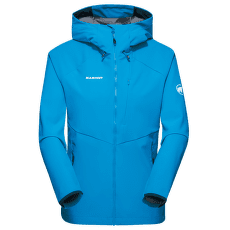 Bunda Mammut Ultimate Comfort SO Hooded Jacket Women glacier blue