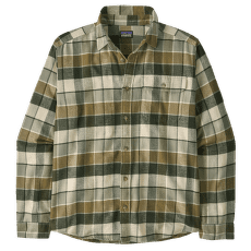 Košile dlouhý rukáv Patagonia Long-Sleeved Cotton in Conversion Lightweight Men Rocky: Old Growth Green