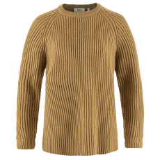 Svetr Fjällräven Övik Rib Sweater Women Buckwheat Brown