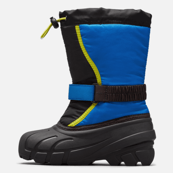 Boty Sorel Youth Flurry (1855252) Black, Super Blue 014