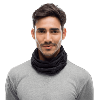 Šátek Buff MERINO FLEECE NECK WARMER TOLUI BLACK