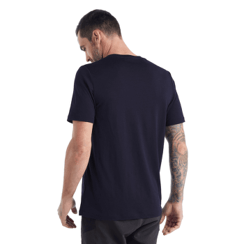 Triko krátký rukáv Icebreaker Tech Lite II SS Tee Canopy Camper Men Black