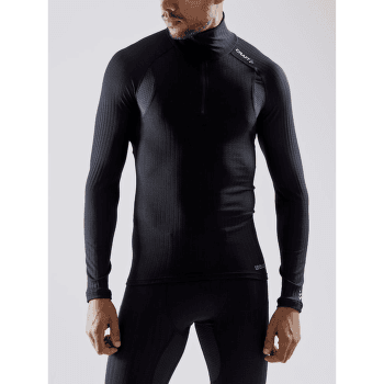 Triko dlouhý rukáv Craft Active Extreme X Zip LS Men 999000 Black