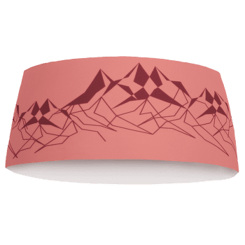 Čelenka Direct Alpine Stripe coral/palisander