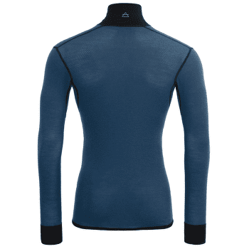Triko dlouhý rukáv Devold Wool Mesh 190 Zip Neck Men 422B FLOOD/CAVIAR