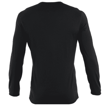 Triko dlouhý rukáv Icebreaker Merino 200 Oasis LS Crewe Ruapehu Round Men Black
