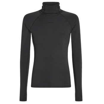 Mikina Icebreaker 300 MerinoFine™ Polar LS Roll Neck Men Black