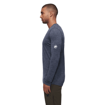 Triko dlouhý rukáv Mammut  Tree Wool FL Longsleeve Men 40324 deep teal melange