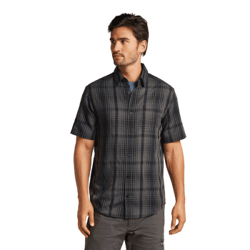 Košile krátký rukáv Icebreaker Merino 125 Cool-Lite™ Steveston SS Shirt Plaid Men DK LODEN/BITTERSWEET/P
