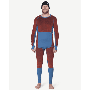 Triko dlouhý rukáv Devold Tuvegga Merino Shirt Men 195A CAYENNE