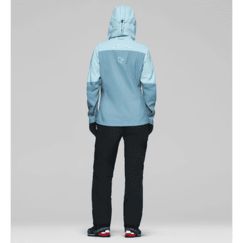 Bunda Norrona falketind dri1 Jacket Women Brittany Blue/Aqua Haze