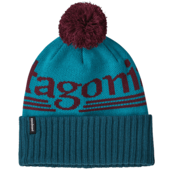 Čepice Patagonia Powder Town Beanie Hut Tripper Logo: Mako Blue
