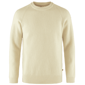 Svetr Fjällräven Övik Rib Sweater Men Chalk White