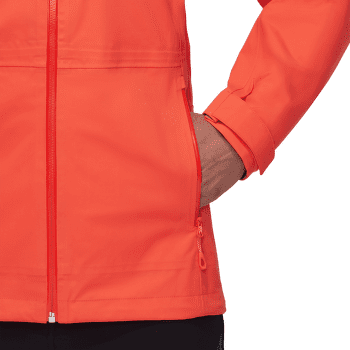 Bunda Mammut Linard Guide HS Hooded Jacket Women quartz dust