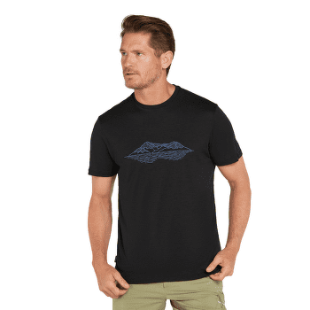 Triko krátký rukáv Icebreaker Merino 150 Tech Lite SS Tee Pukaki Reflected Men ASHEN