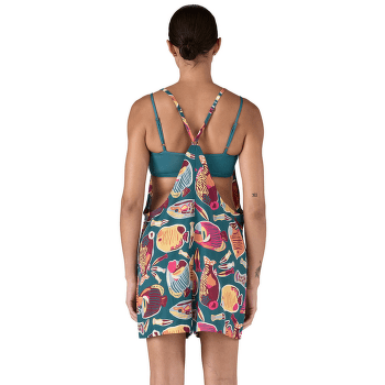 Overal Patagonia Tidal Threads Romper Women Wrasse: Wetland Blue